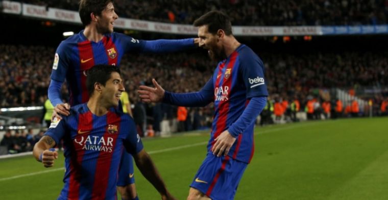 'MSN' aan het kanon, Barcelona zet scheve situatie recht