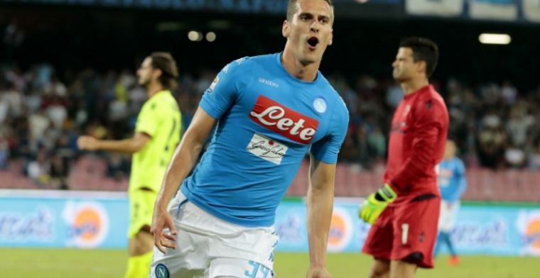 Milik héél dicht bij grote Napoli-dag: In de sportzaal en op het veld