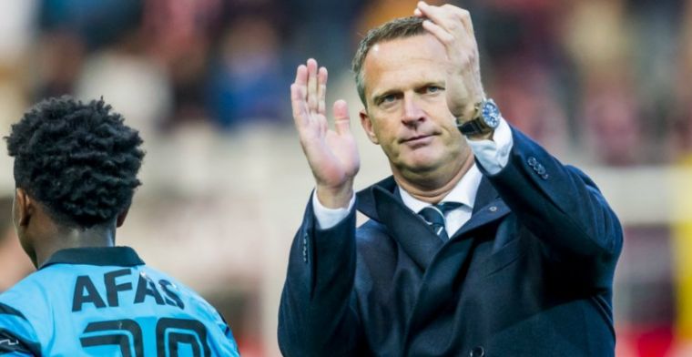 'Van den Brom voelt bui hangen na nieuwjaarsreceptie': Laten ons niet opjagen