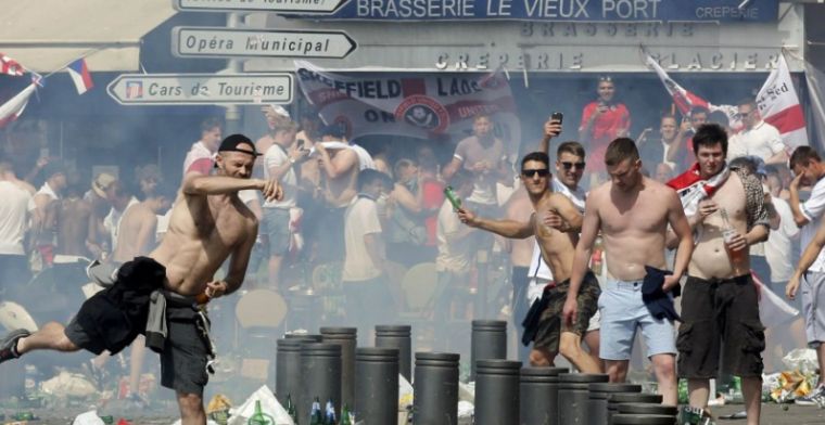 Russen kondigen nieuwe hooligan-veldslag aan: 'Op WK 2018 pakken we je'