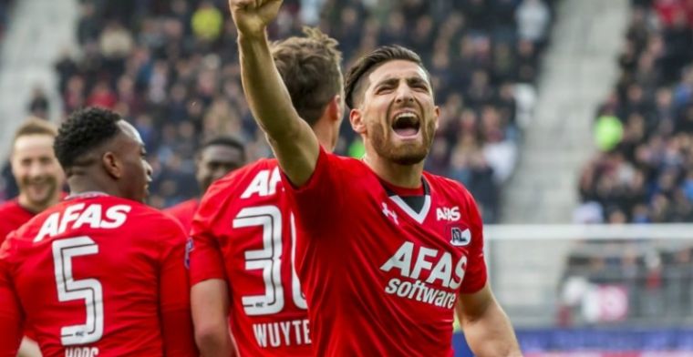 AZ heeft geen kind aan slappe degradatiekandidaat: vier treffers in Alkmaar