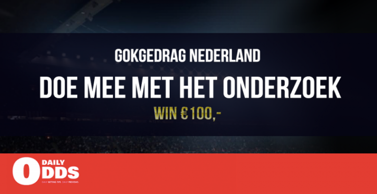 100 euro winnen? Doe mee aan het onderzoek naar gokgedrag!