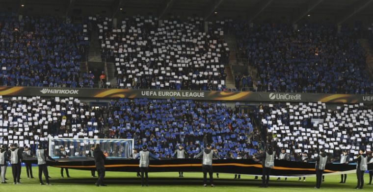 WOW! Genk pakt uit met indrukwekkende tifo voor Europese match