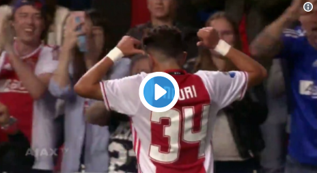 Vandaag precies een jaar geleden: het debuut van Nouri in Ajax 1