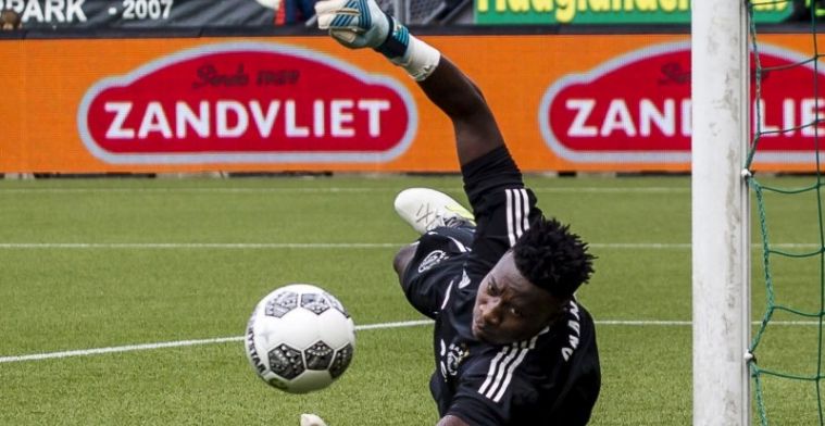Onana: 'Natuurlijk is hij beter dan ik. Ik ben nog maar een baby'