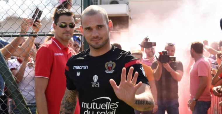 Nice-voorzitter over Sneijder: Als je niet fit bent krijg je het moeilijk