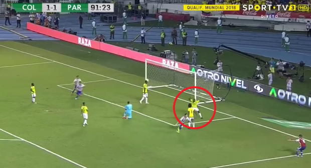 Sánchez barst in woede uit na last minute nederlaag Colombia
