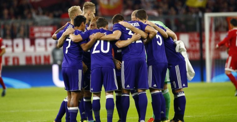 Anderlecht rekent tijd niet meer op sterkhouder: 'Niet terug voor december'