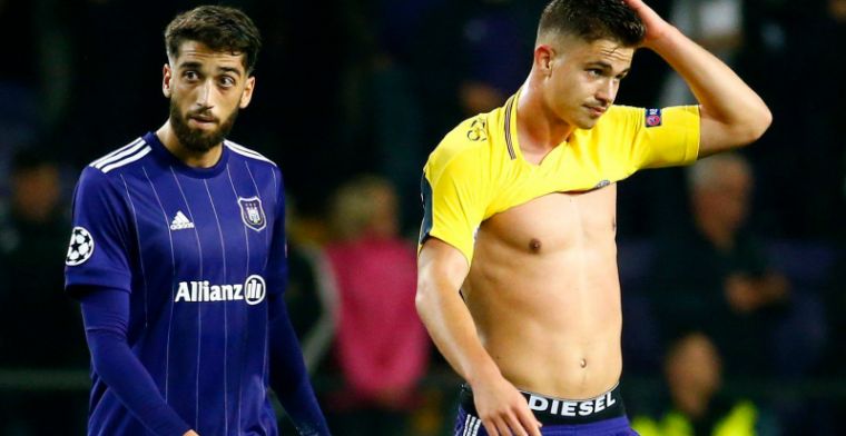 Anderlecht treurt: Hadden één of twee goals verdiend