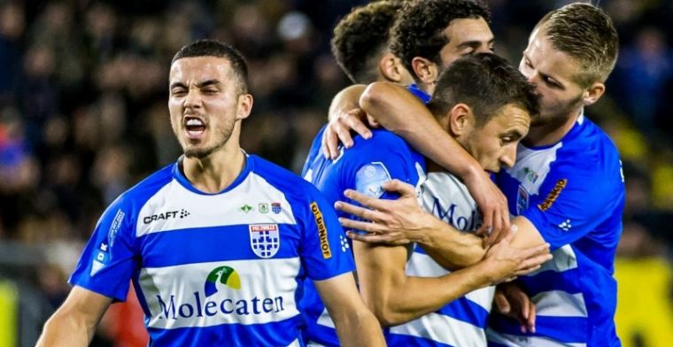 Stuntploeg PEC wint ook in Breda en klimt over Ajax en Feyenoord heen