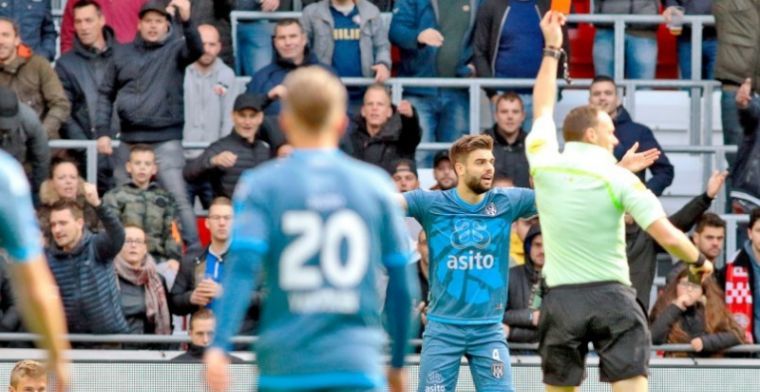 Victorie voor Heracles Almelo: aanklager seponeert rode kaart van verdediger