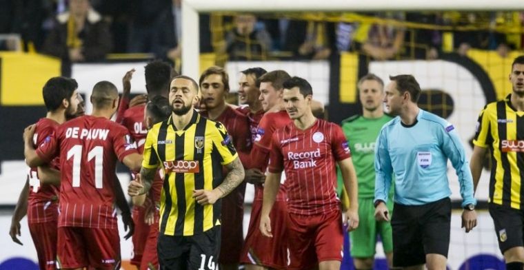 Europees avontuur van Vitesse lijkt voorbij na chaotische thuisnederlaag
