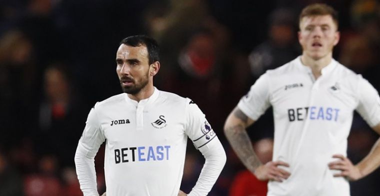 Swansea promoveert speler tot coach: 'Hij blijft inzetbaar zoals gewoonlijk'