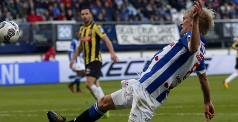 'Het is me gelukt om het verbod daarop uit mijn Heerenveen-contract te krijgen'