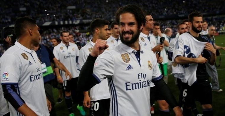 Isco se prepara para el derbi frente al Atlético de Madrid