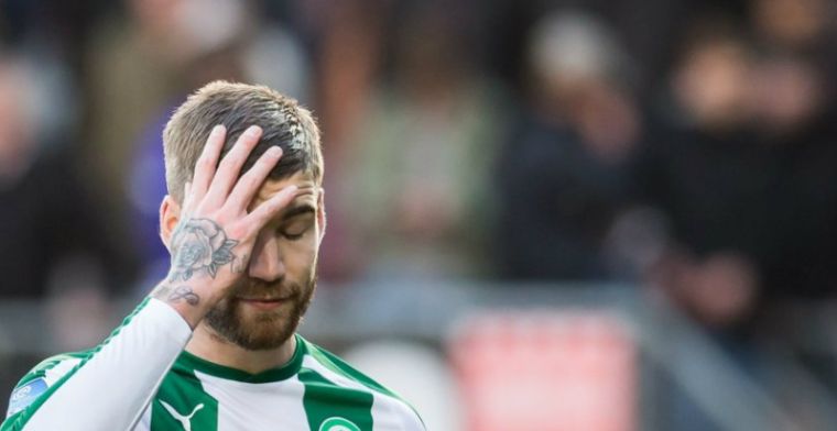 'Tot laat vloggende' FC Groningen-spits gepasseerd: Nu ligt de bal bij hem