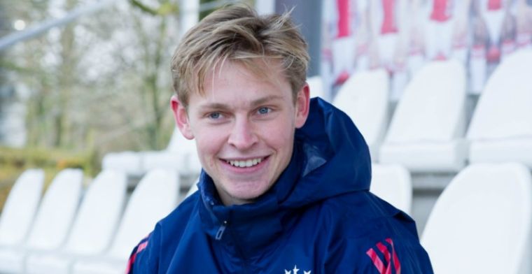 De Jong bevestigt aanstaande contractverlenging: 'Geen betere club dan Ajax'