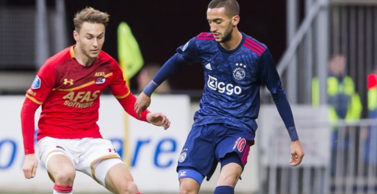 'Eigenwijze' Ziyech knipoogt naar Hans Kraay: Dat mag jij vinden