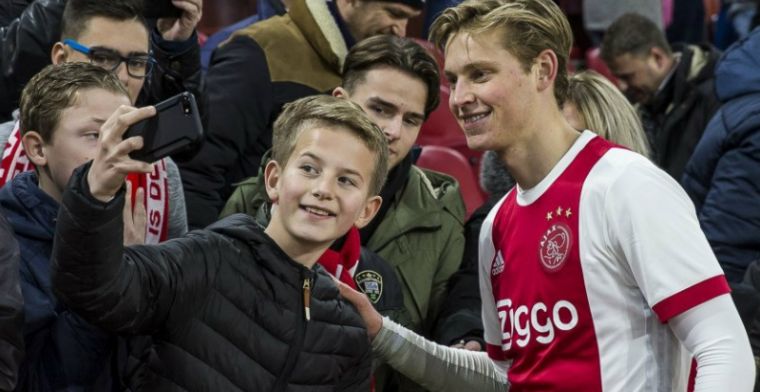 'Frenkie is drie jaar jonger dan ik, maar zó goed. Die gaat naar Barça of Real'