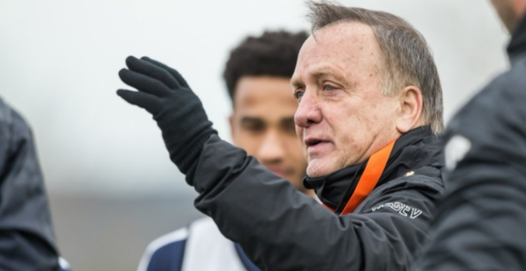Advocaat: 'Hij wil bij het nationale elftal komen, dan verwacht je wel wat'