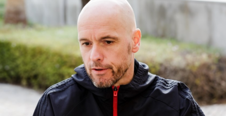 Ten Hag lyrisch over 'leider' van Ajax: 'Dat is niet voor niets, hij bevalt me'