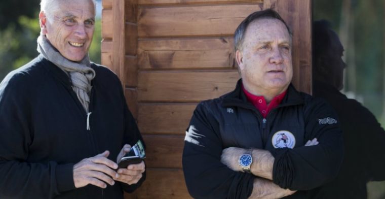 Advocaat traint naast Capello: Als ik vrijgezel was geweest misschien gedaan