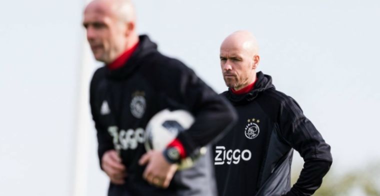 Ten Hag gooit Ajax niet op de schop: 'Op één of twee plaatsen kunnen veranderen'