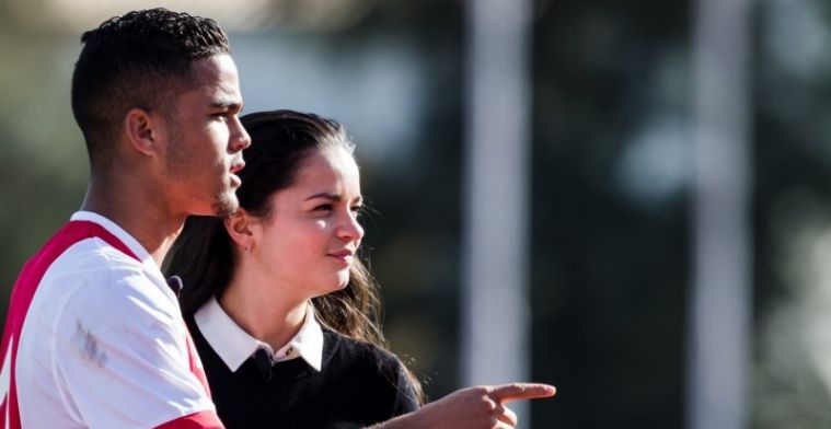 Kluivert onder de indruk: 'Echt een kleine pitbull, spijkerhard, goed aan de bal'