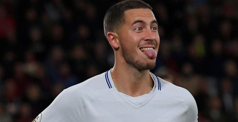 Het was heerlijk om Eden Hazard zo aandoenlijk te zien knoeien