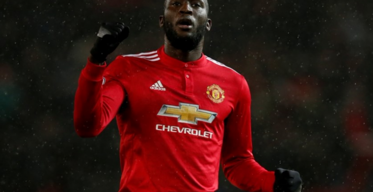 Manchester United wint met scorende Lukaku eenvoudig van Stoke