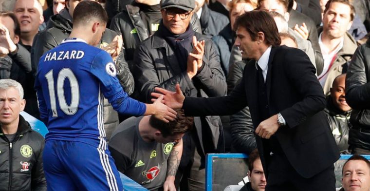 Conte: Het is niet belangrijk of Hazard gelukkig is of niet