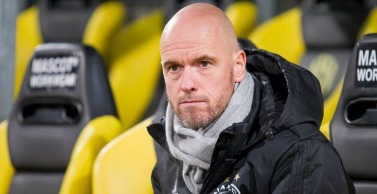 Ten Hag geniet van 'Ajax-patron': 'Uitstekend, echt prima gespeeld'
