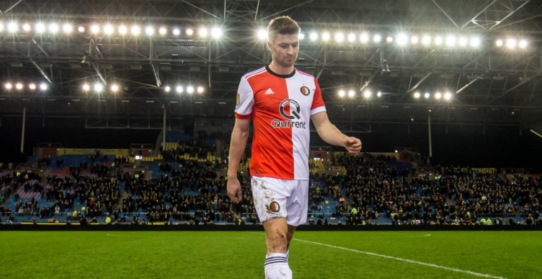 Mogelijk personele problemen voor Feyenoord: 'Ik kan geen linksback spelen'