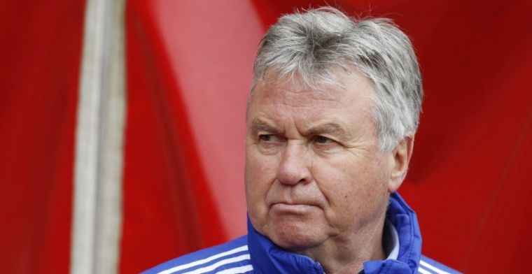 Hiddink over 'enorme klap': Heel lang woedend over geweest