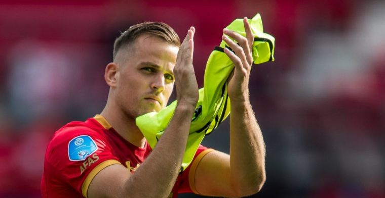 Ten Rouwelaar looft bekende van AZ: Ik denk echt dat hij hogerop kan
