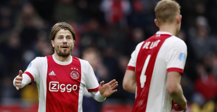 'Beetje voorbarig. Eerst moet Veltman weggaan bij Ajax. Kan deze zomer gebeuren'