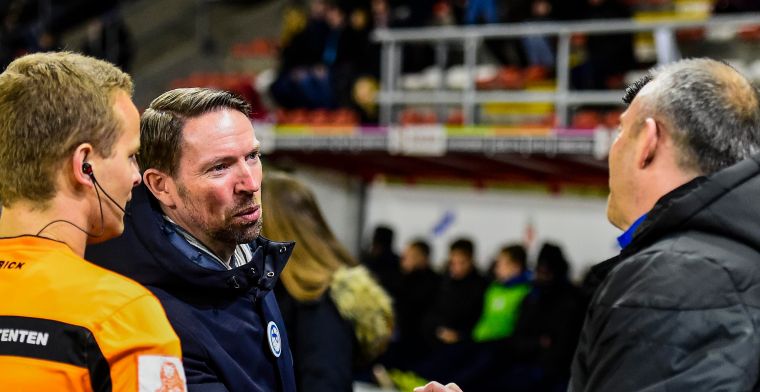Waasland-Beveren lijkt af te haken voor Play Off I na puntenverlies bij Moeskroen