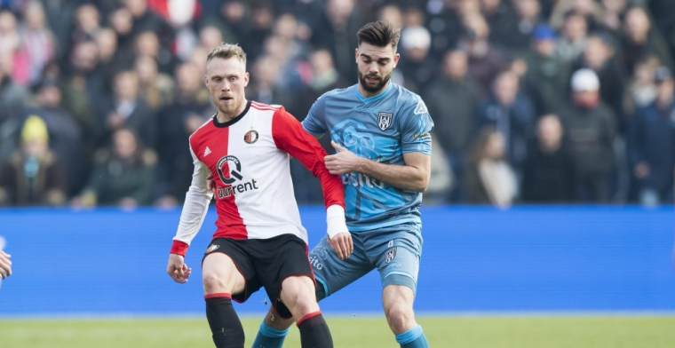 Niet mijn beste periode bij Feyenoord. Het komt hopelijk snel goed