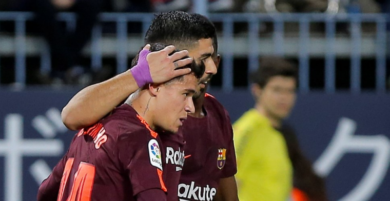 Barcelona wint zonder Messi van hekkensluiter door geniale doelpunten