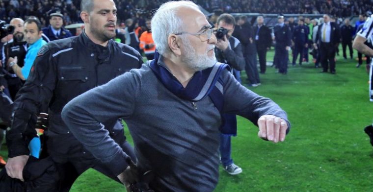 OFICIAL lSuspendida la liga griega hasta nuevo aviso tras el incidente con pistola