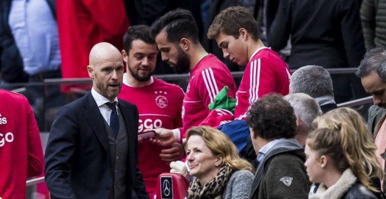 Ten Hag: 'Bij Ajax is dat niet abnormaal. Ik heb een hele lijst gezien'