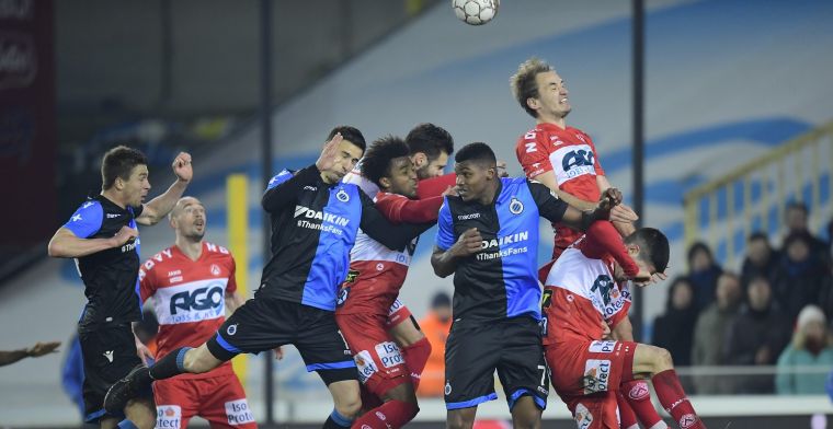 Club Brugge gaat in de fout, international moet forfait geven