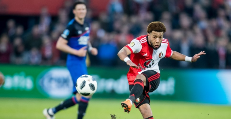 'Ben niet bezig met vertrek bij Feyenoord. Ik richt me op Oranje'