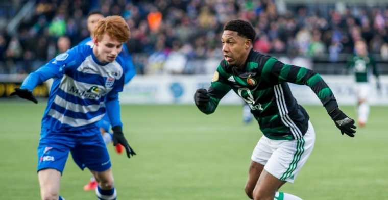 'Er klonk al gefluit voor ik was ingevallen bij Feyenoord. Dat had invloed op me'