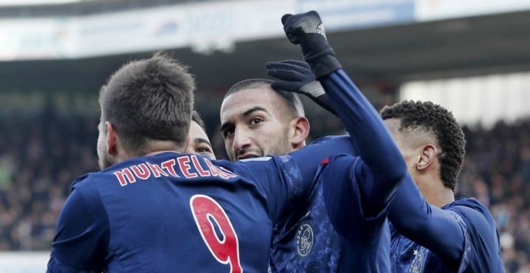 Ziyech haalt uit naar Ajax-fans: 'Moeten ze zelf weten, ik vind het hypocriet'