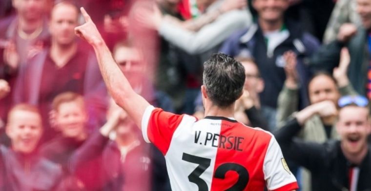 Van Persie discussieert met Kraay junior: 'Heel hoog niveau, meen ik serieus'