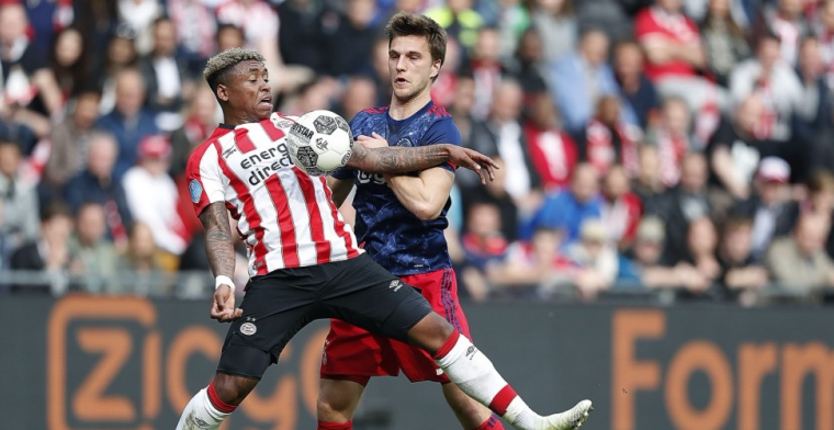 'Je gaat me de komende weken zien bij Ajax, daarna zie ik het wel weer'