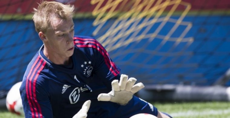 Ajax gaat door met twintigjarige goalie: nieuw contract tot medio 2020