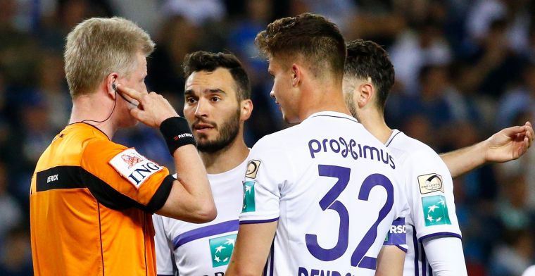 VAR opnieuw onder vuur: 'Dit kan ook alleen maar tegen Anderlecht'
