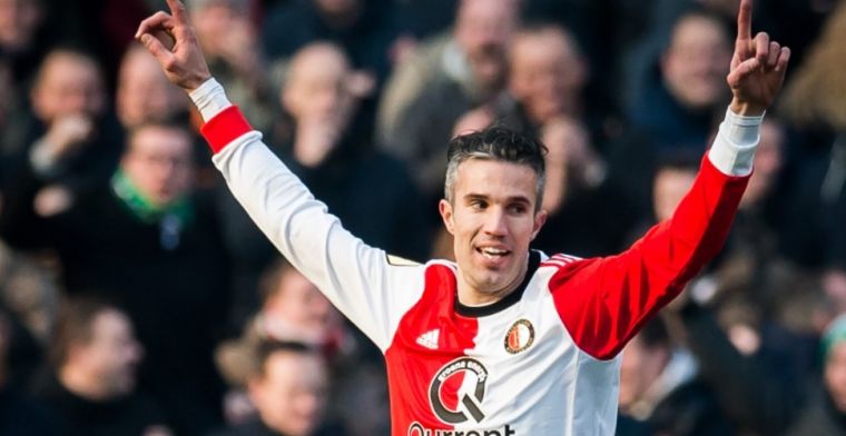 Van Persie geraakt: Dat heb ik nooit eerder meegemaakt. Een mooi gebaar